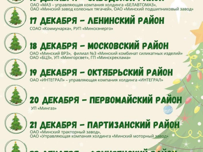 Новогодняя выставка «Елки нашего города»